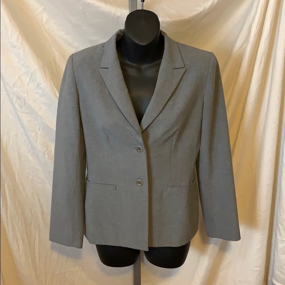Gray size 2 Casual Corner 2 button blazer